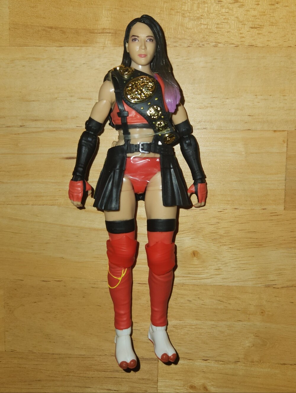 Hikaru Shida Jazwares Aew Unrivaled Collection Series 6 #48 Wrestling Figure